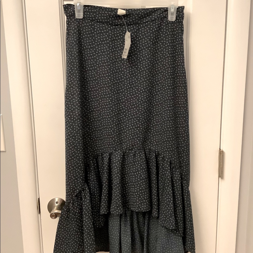 Midi Asymmetrical Skirt | Size 8 | H&M